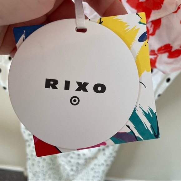 NWT Rixo For Target Polka Dot Spaghetti Strap Maxi Dress - Picture 4 of 8